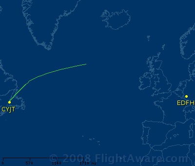 FlightAware Flight Tracker Map: VDA4336-1219686389-40102